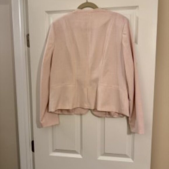 NWT Worthington Blazer Blush Pink 14 - Picture 4 of 4
